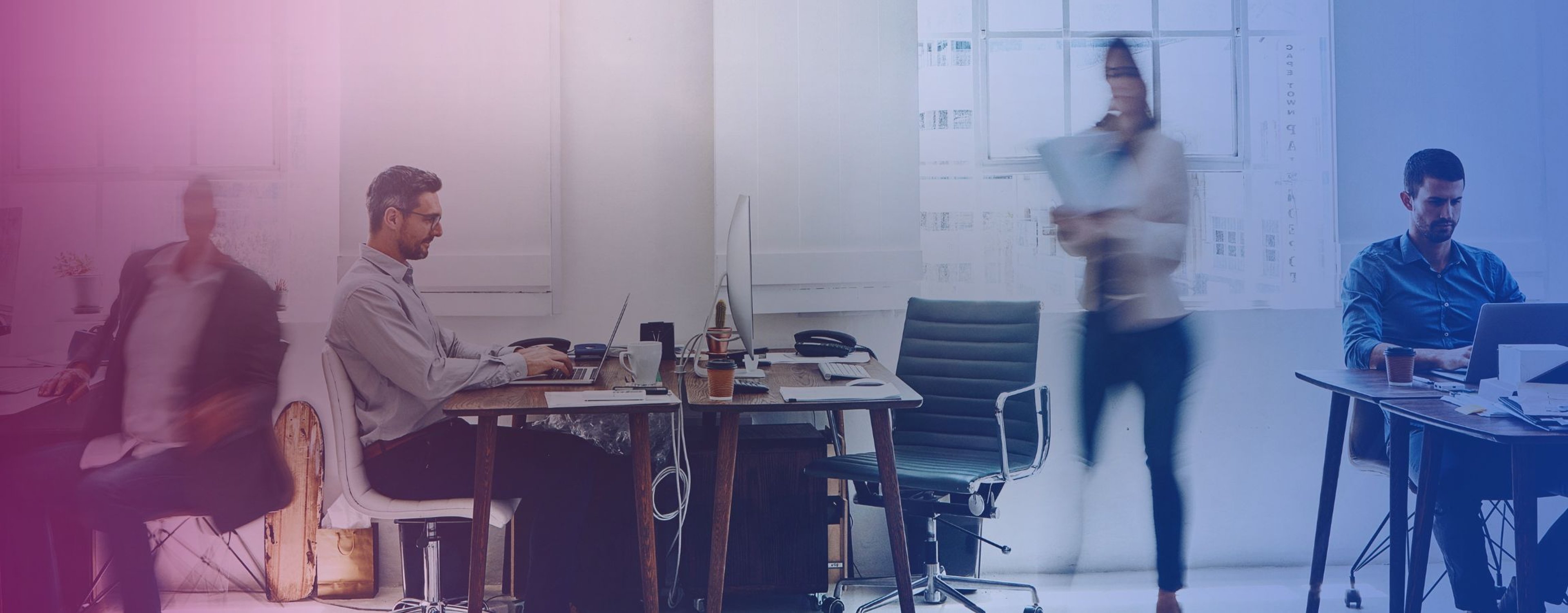 A stock image of an office