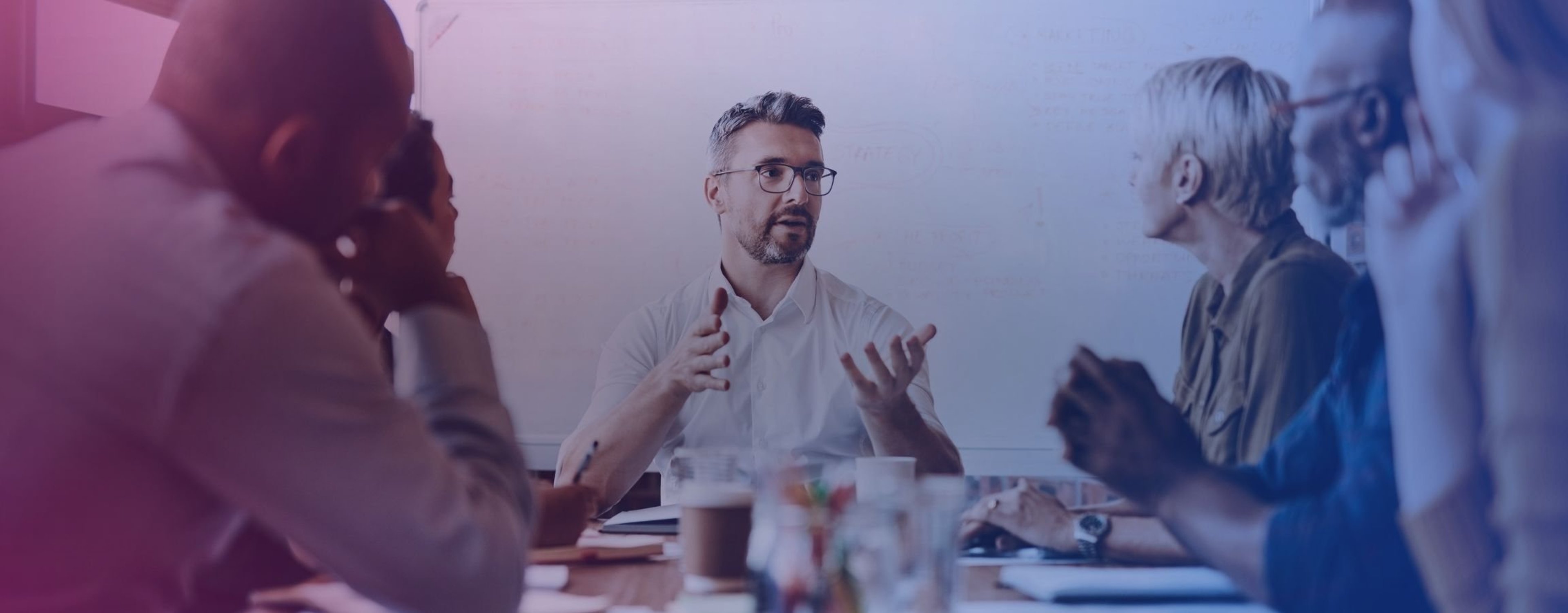 Stock image of business meeting