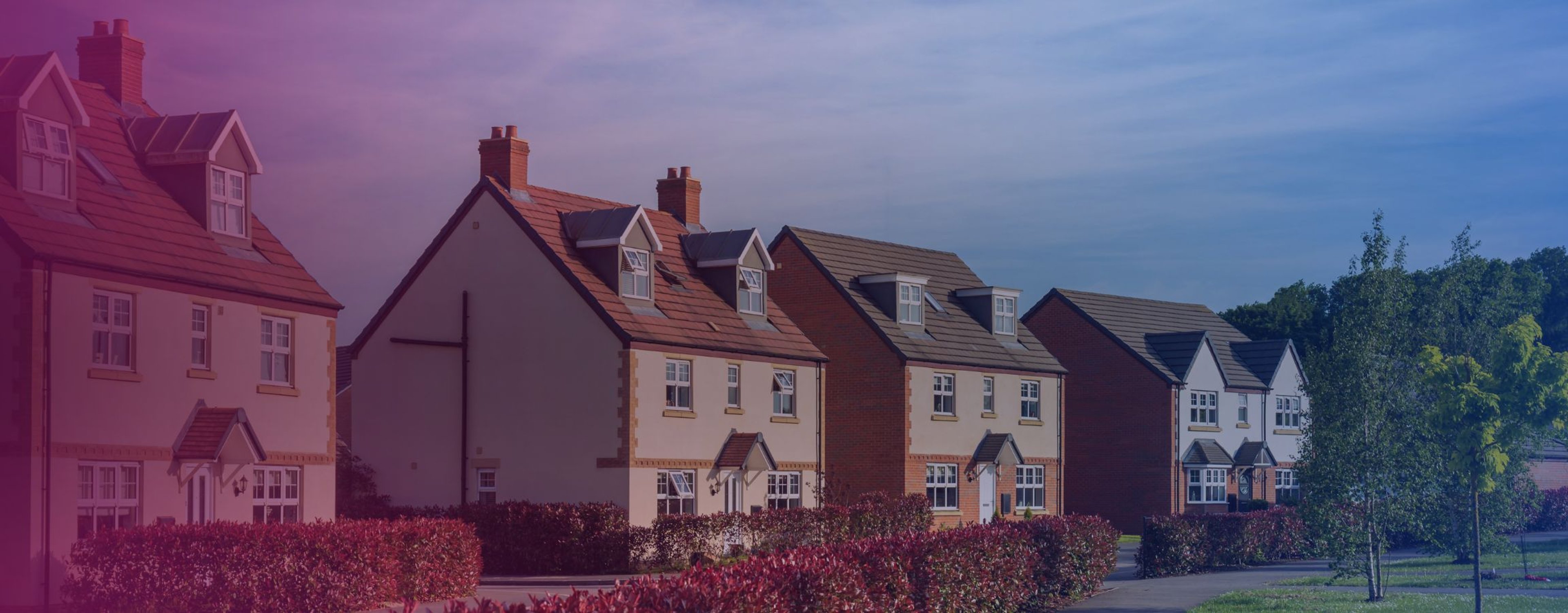 Image of houses on a street