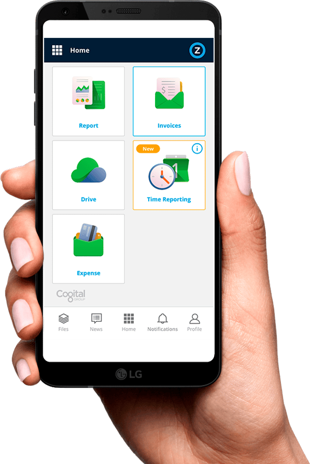 Tag Cozone med på farten med mobilappen